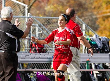 Thumbnail 2 in Sacred Heart Academy @ Northwest Catholic (CIAC Class L 1st Round) photogallery.
