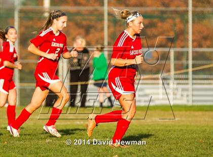 Thumbnail 2 in Sacred Heart Academy @ Northwest Catholic (CIAC Class L 1st Round) photogallery.