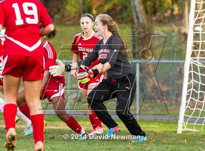Thumbnail 1 in Sacred Heart Academy @ Northwest Catholic (CIAC Class L 1st Round) photogallery.