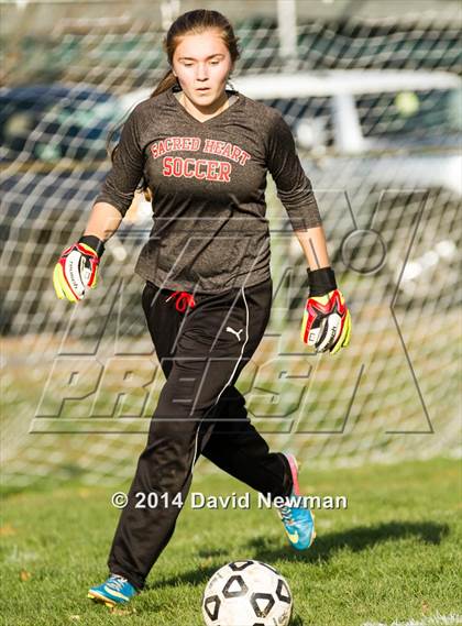 Thumbnail 1 in Sacred Heart Academy @ Northwest Catholic (CIAC Class L 1st Round) photogallery.