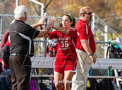 Thumbnail 3 in Sacred Heart Academy @ Northwest Catholic (CIAC Class L 1st Round) photogallery.