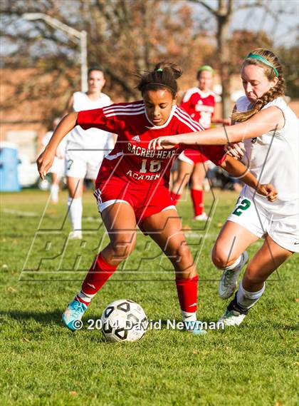 Thumbnail 3 in Sacred Heart Academy @ Northwest Catholic (CIAC Class L 1st Round) photogallery.
