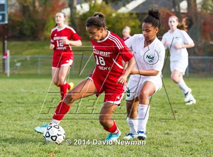 Thumbnail 3 in Sacred Heart Academy @ Northwest Catholic (CIAC Class L 1st Round) photogallery.