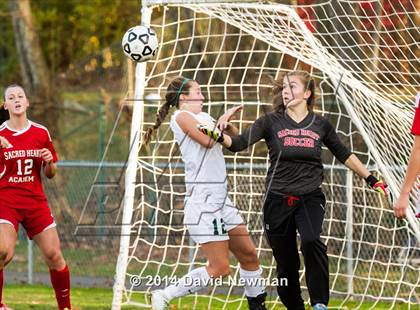 Thumbnail 3 in Sacred Heart Academy @ Northwest Catholic (CIAC Class L 1st Round) photogallery.