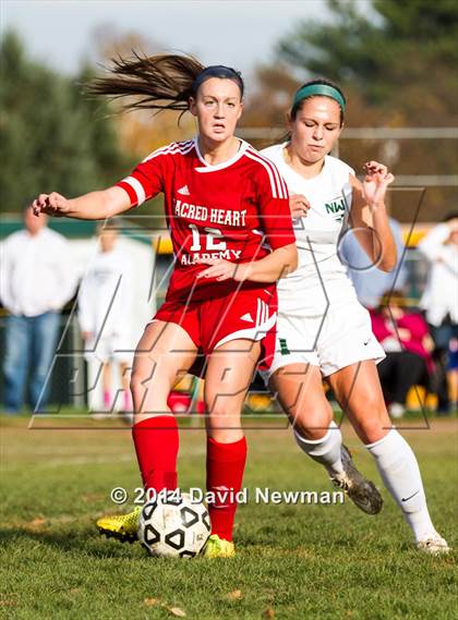 Thumbnail 1 in Sacred Heart Academy @ Northwest Catholic (CIAC Class L 1st Round) photogallery.