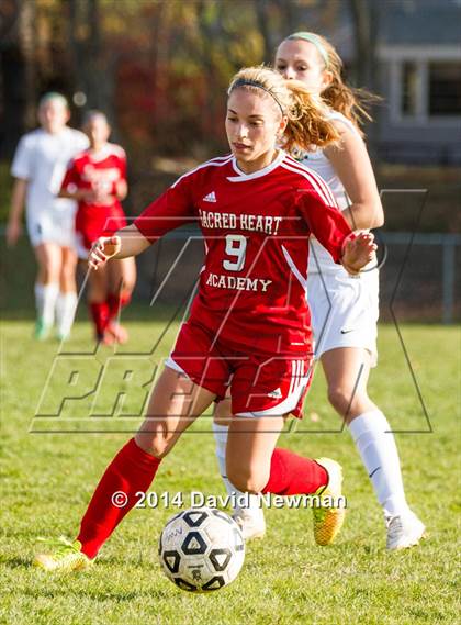 Thumbnail 1 in Sacred Heart Academy @ Northwest Catholic (CIAC Class L 1st Round) photogallery.