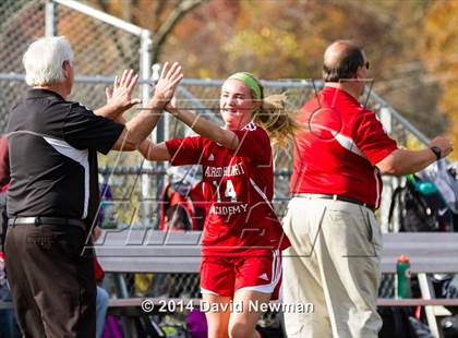 Thumbnail 1 in Sacred Heart Academy @ Northwest Catholic (CIAC Class L 1st Round) photogallery.