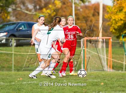 Thumbnail 3 in Sacred Heart Academy @ Northwest Catholic (CIAC Class L 1st Round) photogallery.