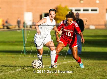 Thumbnail 1 in Sacred Heart Academy @ Northwest Catholic (CIAC Class L 1st Round) photogallery.