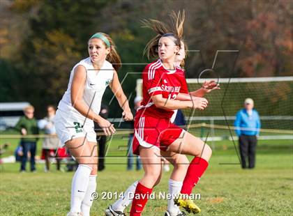 Thumbnail 2 in Sacred Heart Academy @ Northwest Catholic (CIAC Class L 1st Round) photogallery.