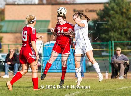 Thumbnail 3 in Sacred Heart Academy @ Northwest Catholic (CIAC Class L 1st Round) photogallery.