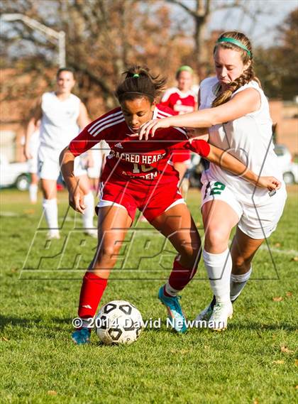 Thumbnail 1 in Sacred Heart Academy @ Northwest Catholic (CIAC Class L 1st Round) photogallery.