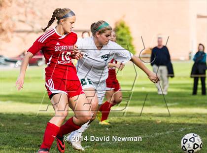 Thumbnail 2 in Sacred Heart Academy @ Northwest Catholic (CIAC Class L 1st Round) photogallery.