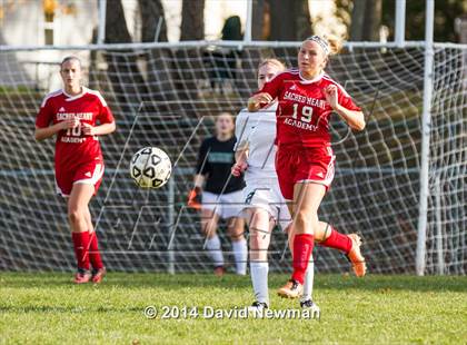 Thumbnail 2 in Sacred Heart Academy @ Northwest Catholic (CIAC Class L 1st Round) photogallery.