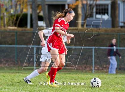 Thumbnail 2 in Sacred Heart Academy @ Northwest Catholic (CIAC Class L 1st Round) photogallery.