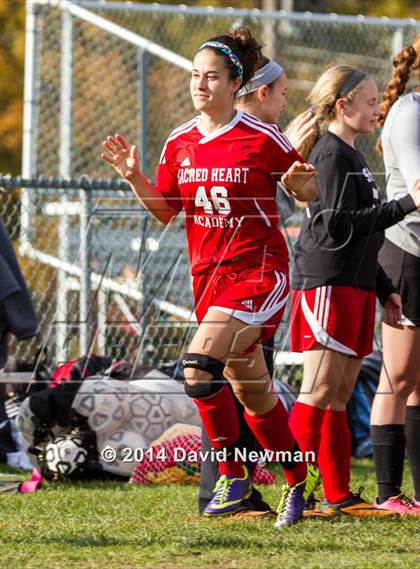 Thumbnail 1 in Sacred Heart Academy @ Northwest Catholic (CIAC Class L 1st Round) photogallery.