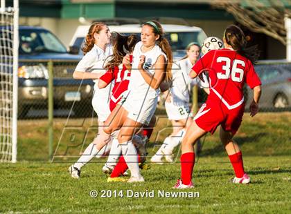 Thumbnail 1 in Sacred Heart Academy @ Northwest Catholic (CIAC Class L 1st Round) photogallery.