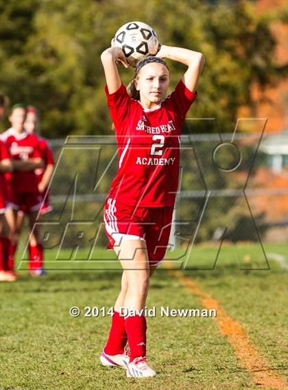 Thumbnail 2 in Sacred Heart Academy @ Northwest Catholic (CIAC Class L 1st Round) photogallery.