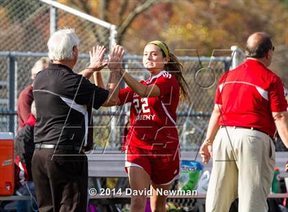 Thumbnail 2 in Sacred Heart Academy @ Northwest Catholic (CIAC Class L 1st Round) photogallery.