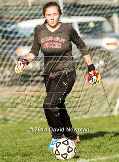 Thumbnail 3 in Sacred Heart Academy @ Northwest Catholic (CIAC Class L 1st Round) photogallery.