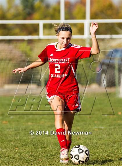 Thumbnail 3 in Sacred Heart Academy @ Northwest Catholic (CIAC Class L 1st Round) photogallery.