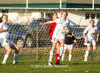 Thumbnail 2 in Sacred Heart Academy @ Northwest Catholic (CIAC Class L 1st Round) photogallery.