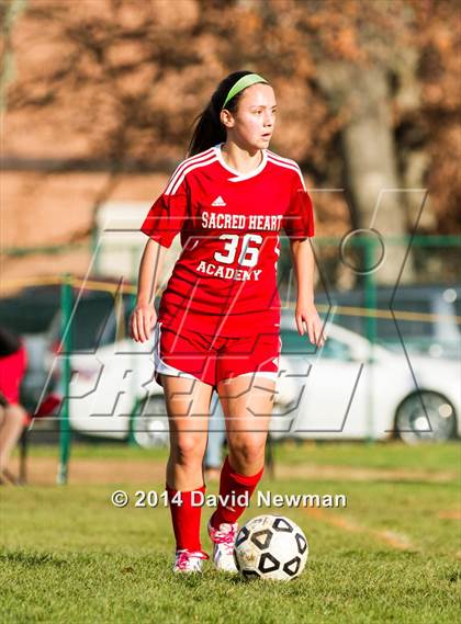 Thumbnail 2 in Sacred Heart Academy @ Northwest Catholic (CIAC Class L 1st Round) photogallery.