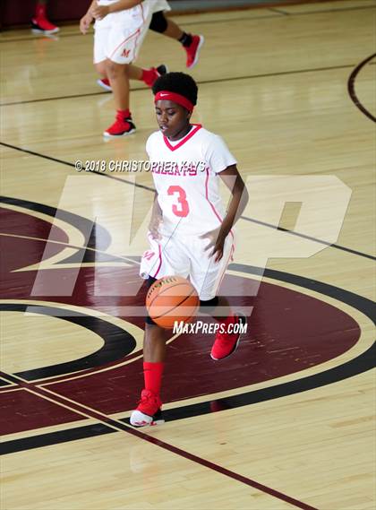 Thumbnail 1 in Meridian vs Benton (Benton Rangerette Christmas Classic) photogallery.