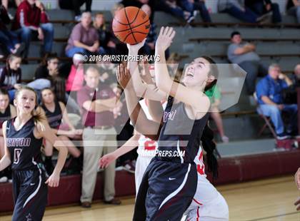 Thumbnail 1 in Meridian vs Benton (Benton Rangerette Christmas Classic) photogallery.