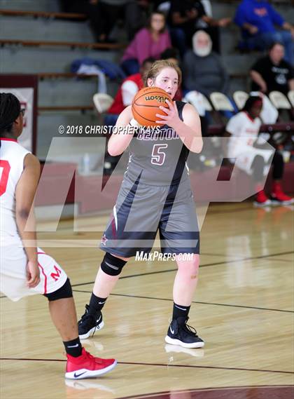 Thumbnail 2 in Meridian vs Benton (Benton Rangerette Christmas Classic) photogallery.