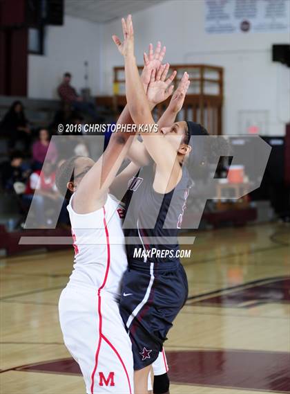 Thumbnail 2 in Meridian vs Benton (Benton Rangerette Christmas Classic) photogallery.
