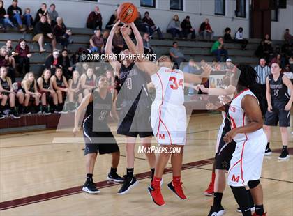 Thumbnail 1 in Meridian vs Benton (Benton Rangerette Christmas Classic) photogallery.