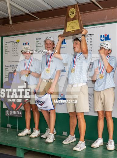 UIL 3A Boys Golf Finals (Awards)