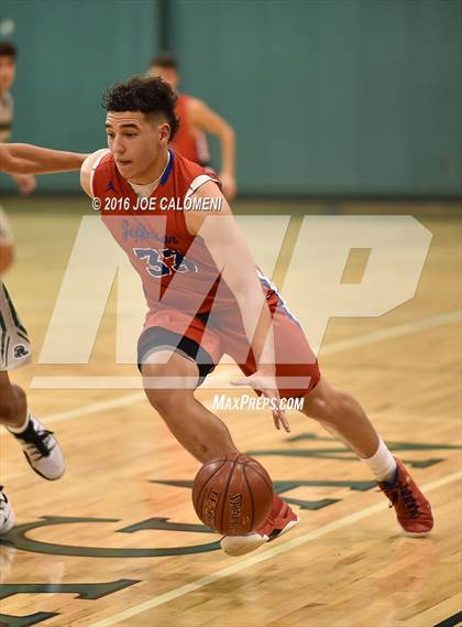 Thumbnail 2 in Reagan [Ronald] vs Jefferson (NISD/NEISD Invitational) photogallery.