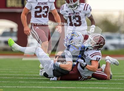 Thumbnail 2 in Sunnyvale vs. Athens (UIL 4A D2 Football Regional Semifinal) photogallery.