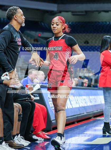 Thumbnail 3 in Kountze @ Paradise (UIL 3A Basketball Division II Final) photogallery.