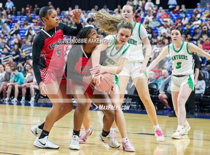 Thumbnail 2 in Kountze @ Paradise (UIL 3A Basketball Division II Final) photogallery.