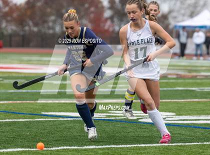 Thumbnail 2 in Bayport Blue Point vs Carle Place (NYSPHSAA Class C Quarterfinals) photogallery.