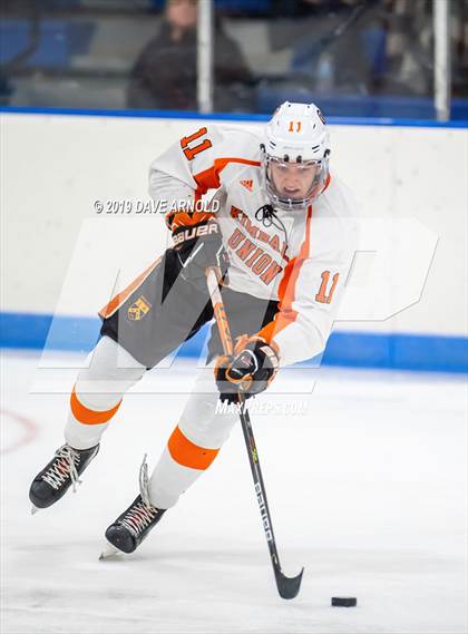Thumbnail 1 in Kimball Union Academy vs Deerfield Academy (Flood-Marr Tournament) photogallery.