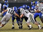 Blake Renaud (10) goes in for the tackle. 