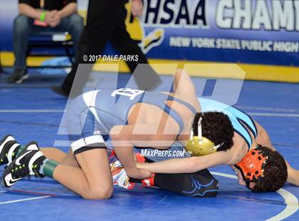 Thumbnail 1 in NYSPHSAA Wrestling Championships (Opening Ceremonies & Division 2 First Round)  photogallery.