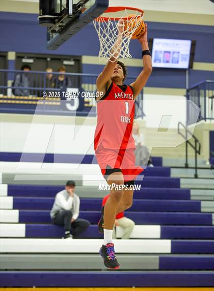 Thumbnail 2 in American Fork vs. Highland (Corner Canyon Tournament of Champions) photogallery.