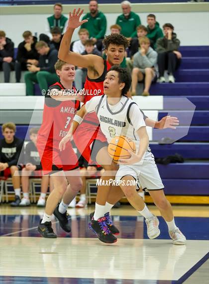 Thumbnail 3 in American Fork vs. Highland (Corner Canyon Tournament of Champions) photogallery.