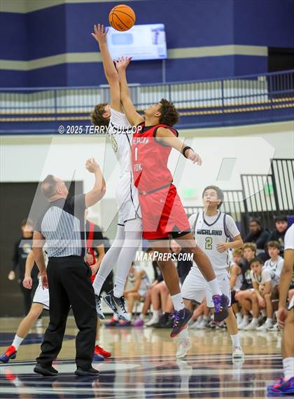 Thumbnail 1 in American Fork vs. Highland (Corner Canyon Tournament of Champions) photogallery.