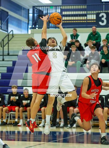Thumbnail 3 in American Fork vs. Highland (Corner Canyon Tournament of Champions) photogallery.