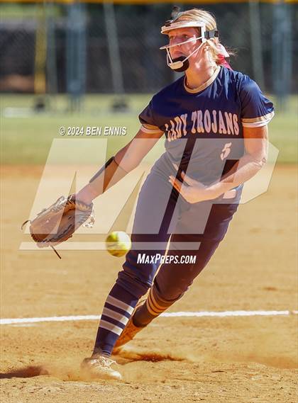 Thumbnail 1 in Terrell Academy vs. John Milledge Academy (GIAA 3A State Championships) photogallery.