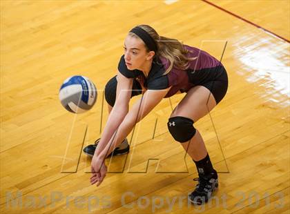 Thumbnail 3 in East Lyme vs Frontier Regional (2013 Volleyhall Classic) photogallery.