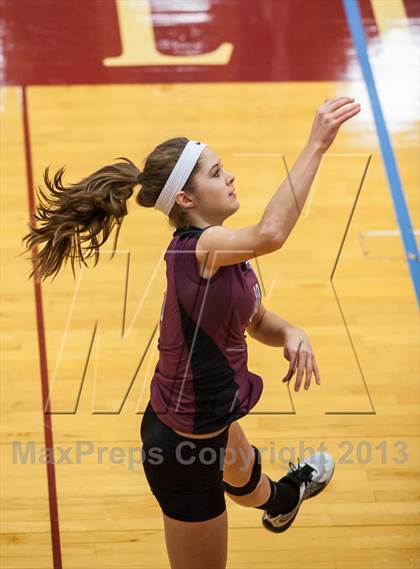 Thumbnail 1 in East Lyme vs Frontier Regional (2013 Volleyhall Classic) photogallery.