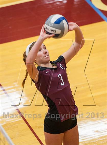 Thumbnail 1 in East Lyme vs Frontier Regional (2013 Volleyhall Classic) photogallery.