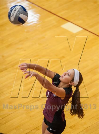 Thumbnail 1 in East Lyme vs Frontier Regional (2013 Volleyhall Classic) photogallery.